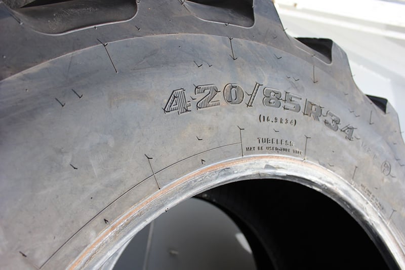 Označení pneumatik pro traktory